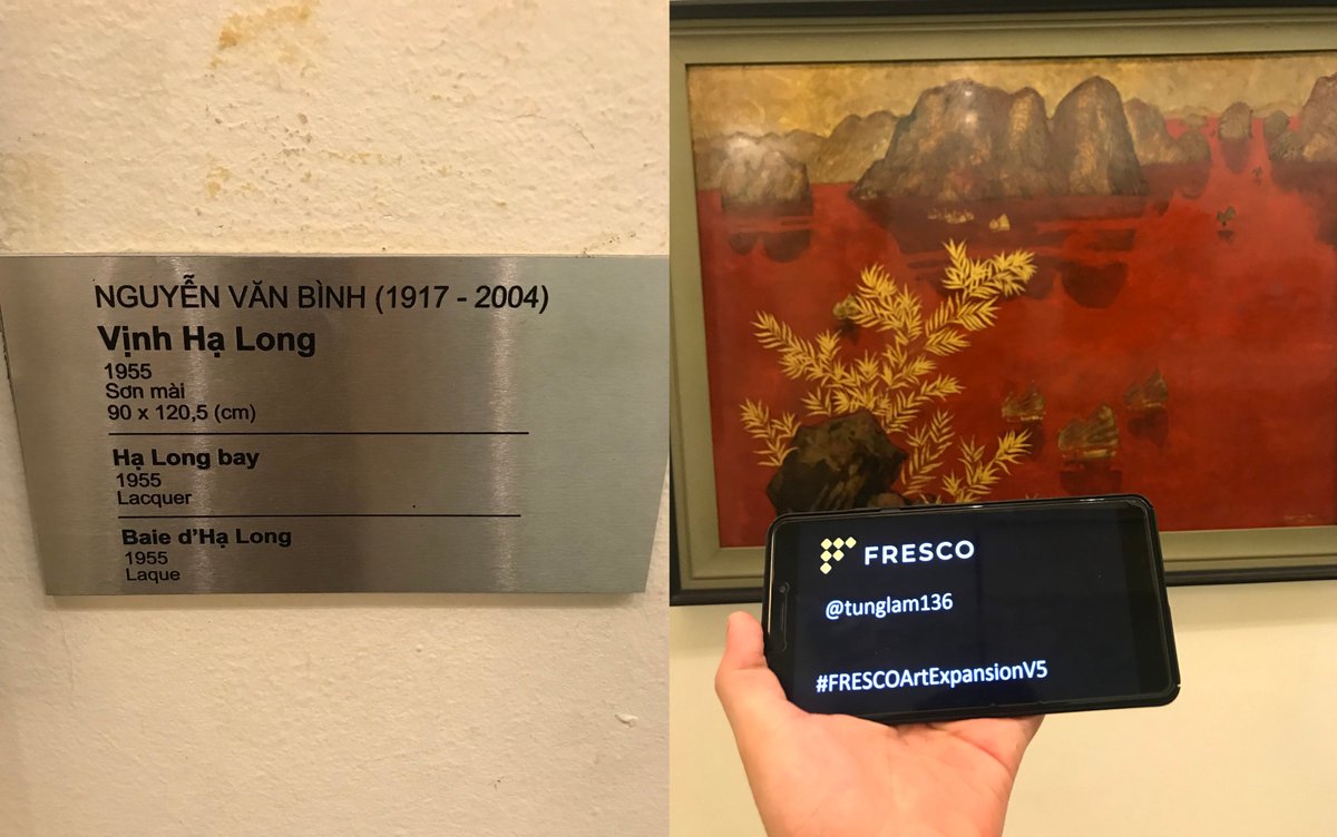 tunglam136's tweet photo. #FRESCOArtExpansionV5

Ha Long Bay - 1955 (Lacquer) https://t.co/ZrippSsKBw