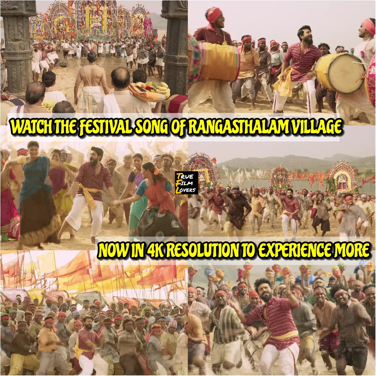 TrueFilmLovers's tweet photo. #RangaRangaRangasthalana #Rangasthalam #4KVideo
Watch the full video song in 4k here π https://t.co/1zsuriY6ey
Follow us on Facebook π https://t.co/C7PYY935ci
#TrueFilmLovers @MythriOfficial @ThisIsDSP https://t.co/cqdO5CCpkp