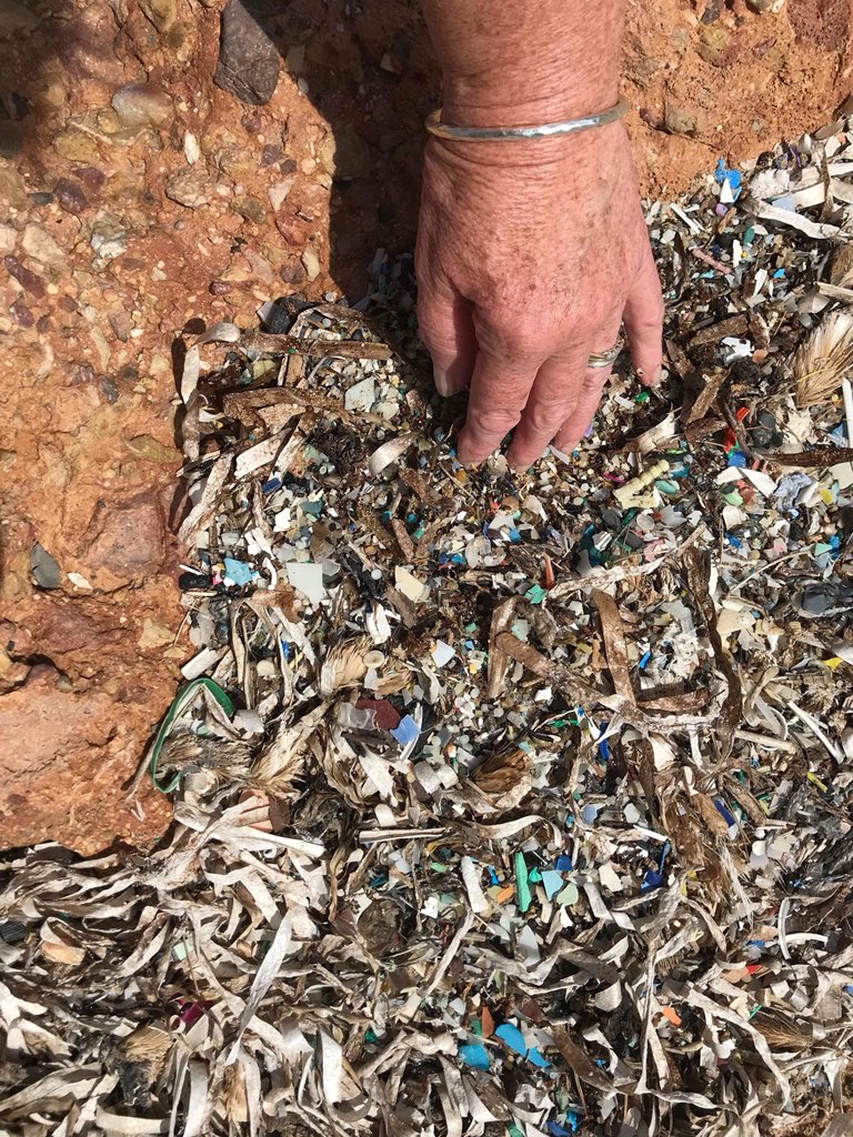 CornishFreeBird's tweet photo. @2minbeachclean . A day late with my global #2MinuteBeachClean . On holiday in Majorca Visited #CabreraIsland. Stunning protected eco environment BUT the shores of this little bay were 75% plastic!! God knows what’s on the ones we couldn’t visit https://t.co/DpOYpDpxXr