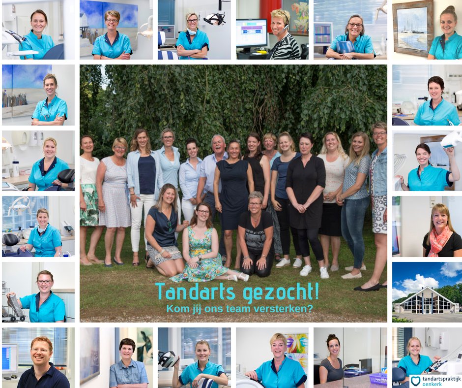 Affie83's tweet photo. Ter uitbreiding van ons team zijn wij met ingang van 1 september 2018 op zoek naar een tandarts. Kijk voor meer informatie op https://t.co/sLCTgHqFT1. https://t.co/N50w9XFwL3