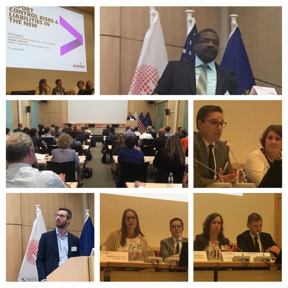 Bert_Gevers's tweet photo. Full house for start of the #ICC #TradeControl tour in Brussels ! Latest update from #OFAC on 🇺🇸 sanctions followed by a discussion on the #TradeControl challenges of #NewTech led by @accenturebelux ! #GoodVibe @WTControls @ICCBelgium @essenscia_NL @Febelfin @Agoriafr https://t.co/0d0CbOFs8B