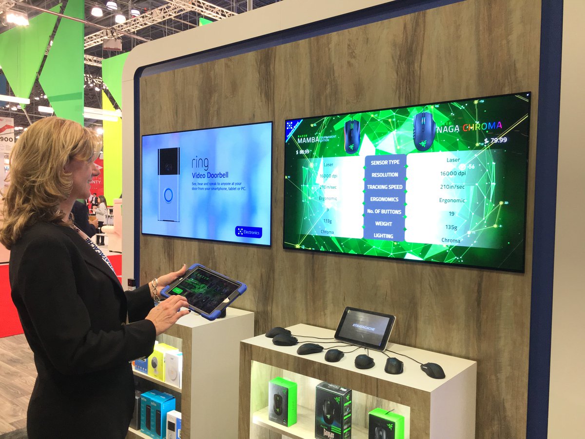 STRATACACHE's tweet photo. The #STRATACACHEfamily @Razer  interactive solution provides shoppers with customized assistance to help navigate the information during the product discovery process. Head to #BoothB01 to try out this experience! @retailasiaexpo  #Electronics #Smarthome https://t.co/EM1cprJyqx