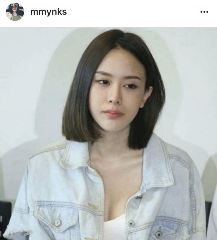 gu_finn's tweet photo. นี่คิดต่างจากคนอื่นนะ ไม่ได้คิดว่า มิ้ง ศวภัทร หน้าเหมือน คิมแตฮี หรือ คิมจีวอน
แต่เหมือน เฌอเบลล์ ลัลณ์ลลิน มากกกกกกกก นางร้ายช่อง 3 
ตอนผมสั้น เหมือนจริง ไปหาดู  #กัปตันชลธร #มิ้งศวภัทร https://t.co/Y85C4lFCPG