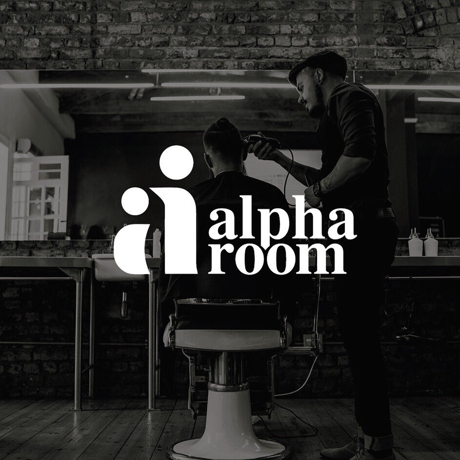 ReRootDesigns's tweet photo. Another logo we designed recently design for a barbershop called ‘Alpha Room’. Can you spot the hidden image?

#Logo #Graphic #GraphicDesign #Designer #Design #Photoshop #Illustrator #Barbers #Barbershop #logotypeclub #TuesdayThoughts https://t.co/SUYHlLWTb1