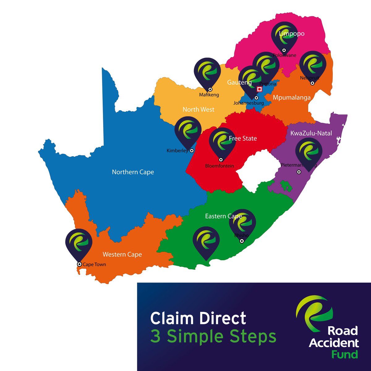 RAF_SA's tweet photo. Visit us at one of our regional offices where our customer service consultants will help you to submit your claim in person. Find your nearest office here. https://t.co/op706maZVA #ClaimDirect # KeepItSimple https://t.co/Bv8DjnVSOm
