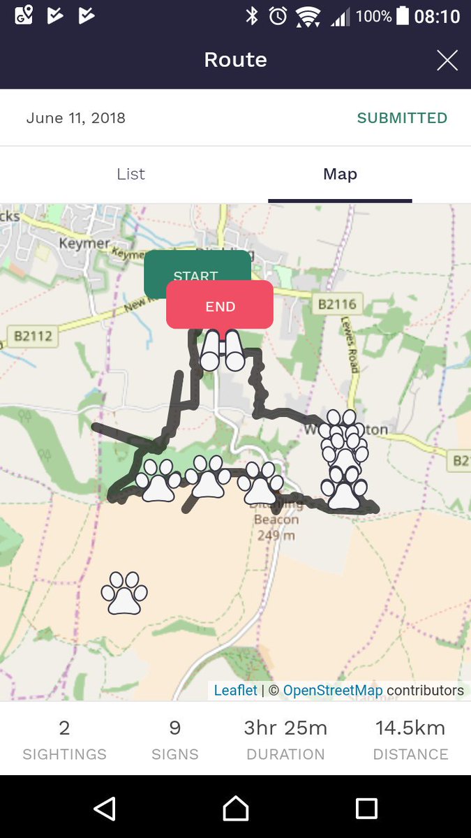 frazercoomber's tweet photo. What a great evening for a dog walk. #MammalMapper #walking #FirstTweet #SouthDowns https://t.co/4XajIcedPr