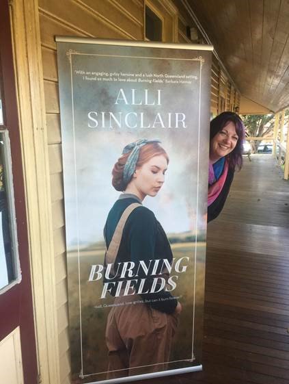 HQBooksANZ's tweet photo. 🎉 🎉 @allisinclair was at the Bellingen Writer’s Festival over the weekend. Congratulations Alli 🎉 🎉
Have you read BURNING FIELDS yet? https://t.co/HbOwQKuM8w
#BurningFields #BellingenWritersFestival https://t.co/Ps2SNBycI1