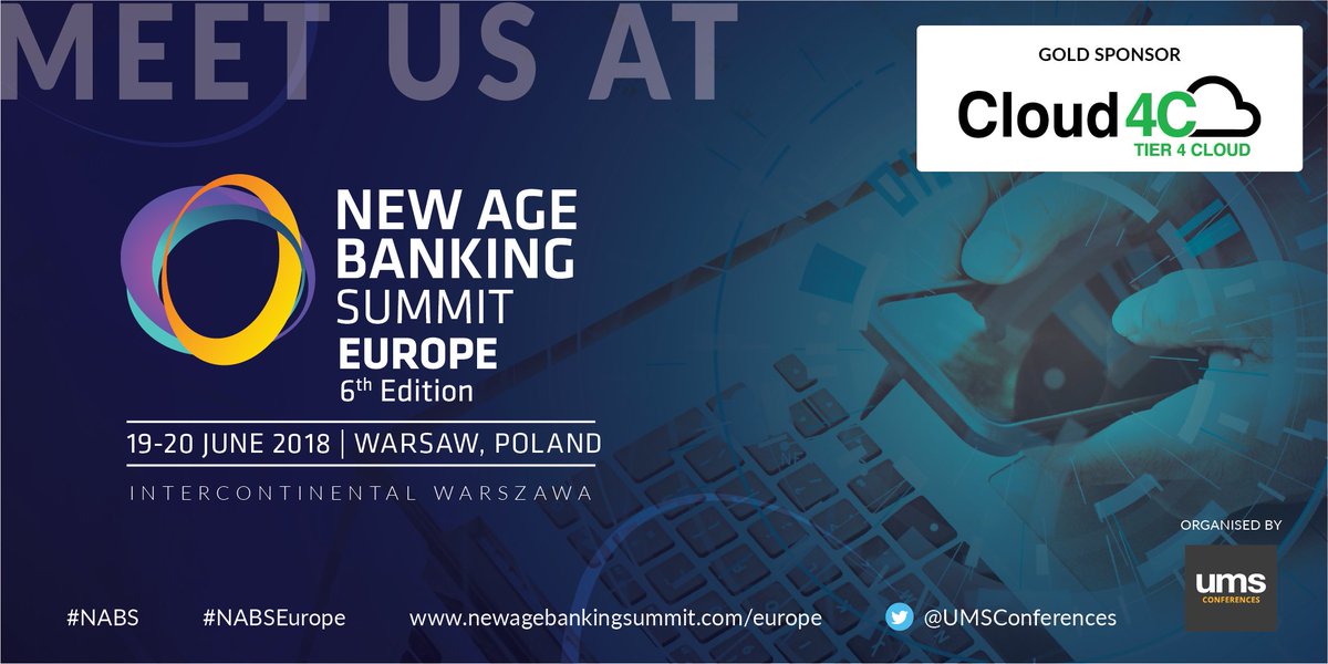 Cloud4Cservices's tweet photo. Meet us at #NABSEurope & learn about our GDPR compliant Banking Community Cloud.
To know more: https://t.co/Dtlxt5HgNW
#BIB #Communitycloud #cloud #Bankingcloud #Digitalbanking #Cloud4C https://t.co/FiDjeagspp