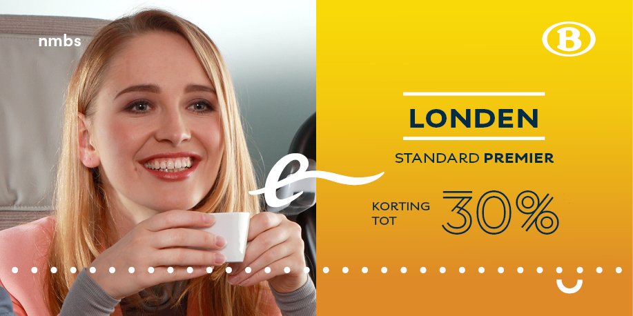 Nu tot 30% korting op Eurostar Standard Premier…Reis deze zomer in stijl. Boek uw tickets: bit.ly/2kUaa62