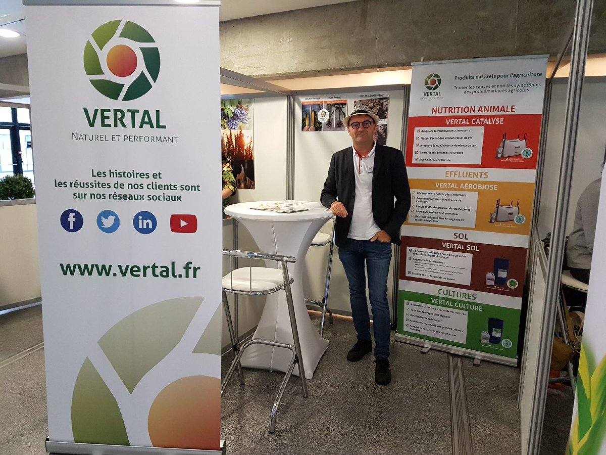 concept_vertal's tweet image. Aujourd'hui c'est #LFDay ! 
Le stand est prêt (J03) ! Rdv à 11h15 pour notre pitch en salle de conf @FermeDigitale #AgTech