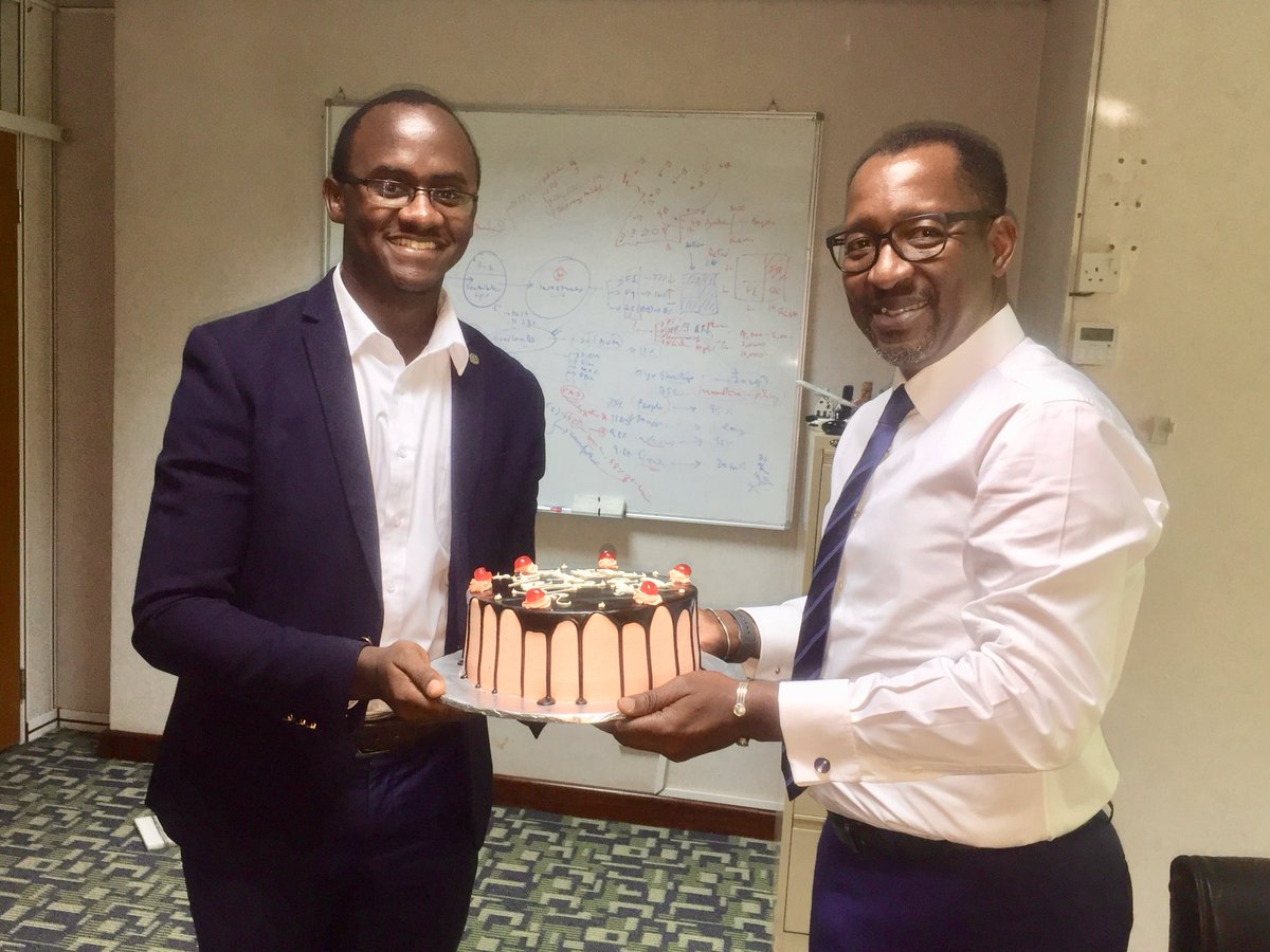 AfdalBistro's tweet photo. Great Friends Keep At Heart.
So we dropped by our good friend and client, NSSF M.D. Richard Byarugaba’s office to deliver a birthday present that caught him by surprise. An American chocolate cake by #afdalcakes More blessings Richard!!
Cc; @rpbyaru @DonPatrick33 @RotaractKibuli https://t.co/EikJ2MEQHm