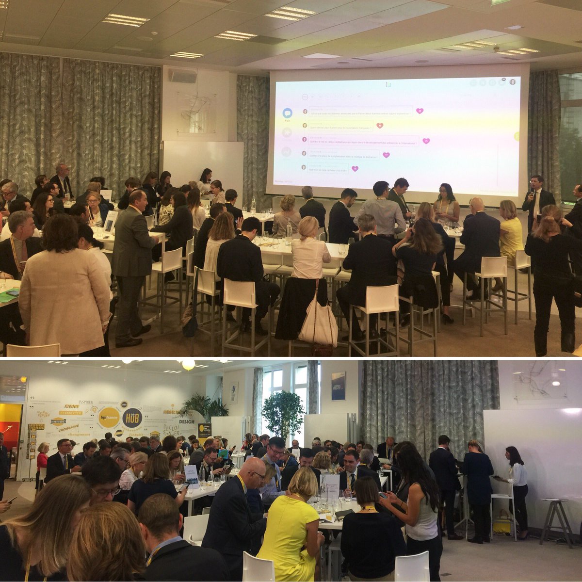 patricebegay's tweet photo. Ce matin @Bpifrance #AssuranceExport et @DGTresor rencontrent les clients pour qu’ensemble nous renforcions la compétitivité des entrepreneurs à l’étranger ! Comment on s'y prend ? En rassemblant les cerveaux et en travaillant dans une #IntelligenceCollective ! @MEDEF_I https://t.co/79UFFCb2OY