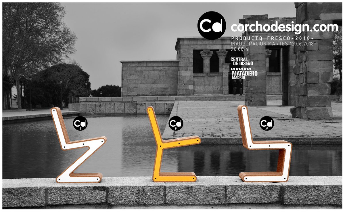 corchodesign's tweet image. ¡Exponemos en #ProductoFresco2018! Inauguración hoy a las 20:00 en @di_mad @mataderomadrid ¡Pásate a vernos!