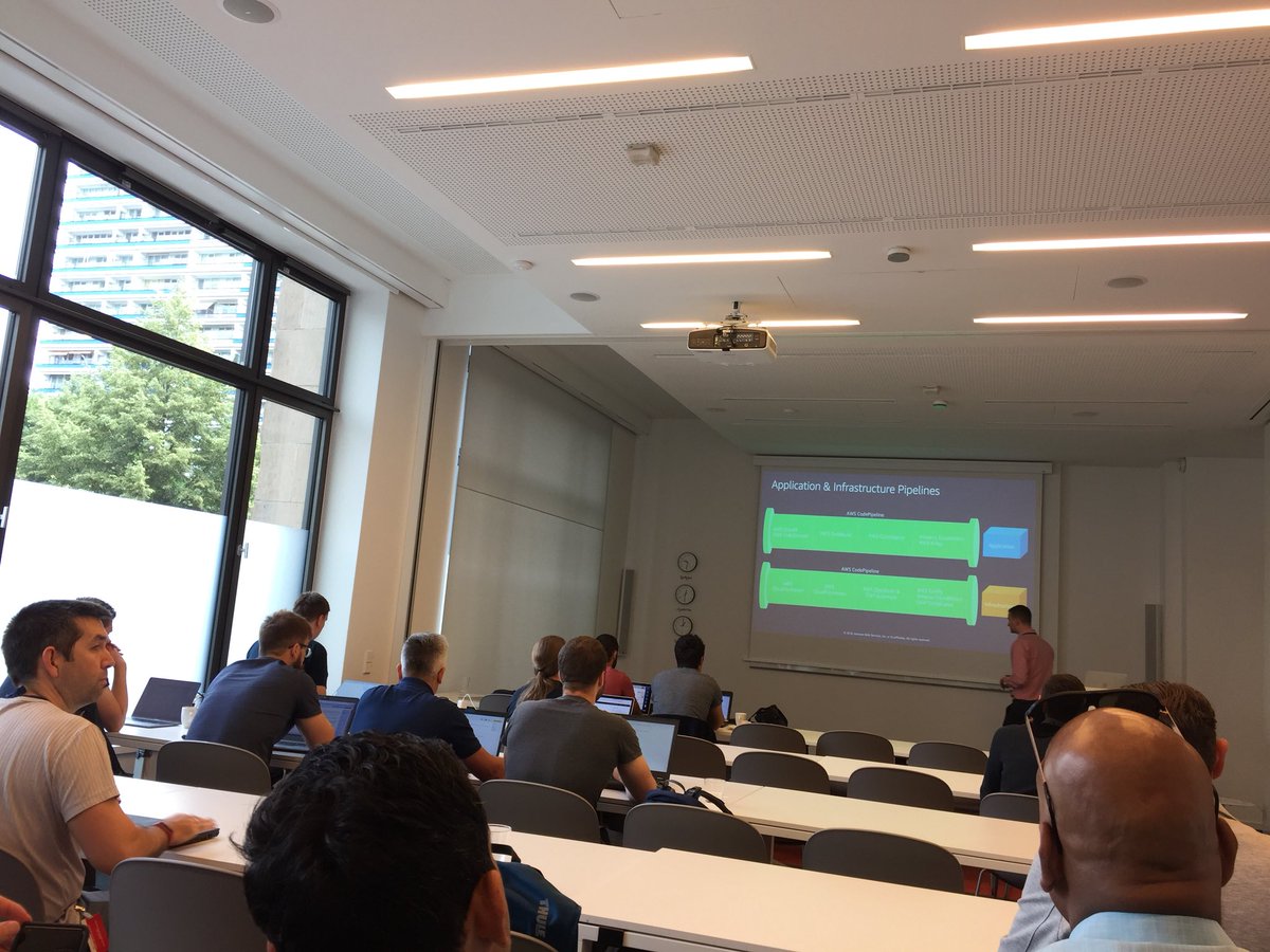 RahulGulati's tweet photo. In progress: State of the Enterprise DevOps at AWS DevDay roadshow in #Berlin. #Chef #OpsWorks https://t.co/PtFAgKoC6O