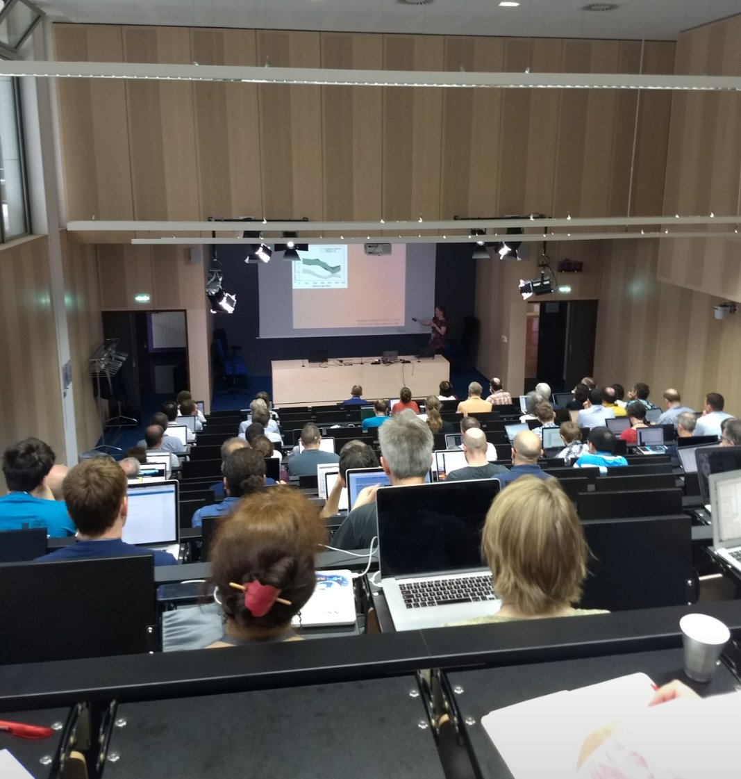 VRubinObs's tweet photo. Day 2 of #LSSTEurope: talks on science with @LSST this morning, workshops and a tutorial on the LSST Software Stack and DAC this afternoon. Follow along at https://t.co/rhMMQVrHI4 @LSST_France https://t.co/YP4yg5SCRH