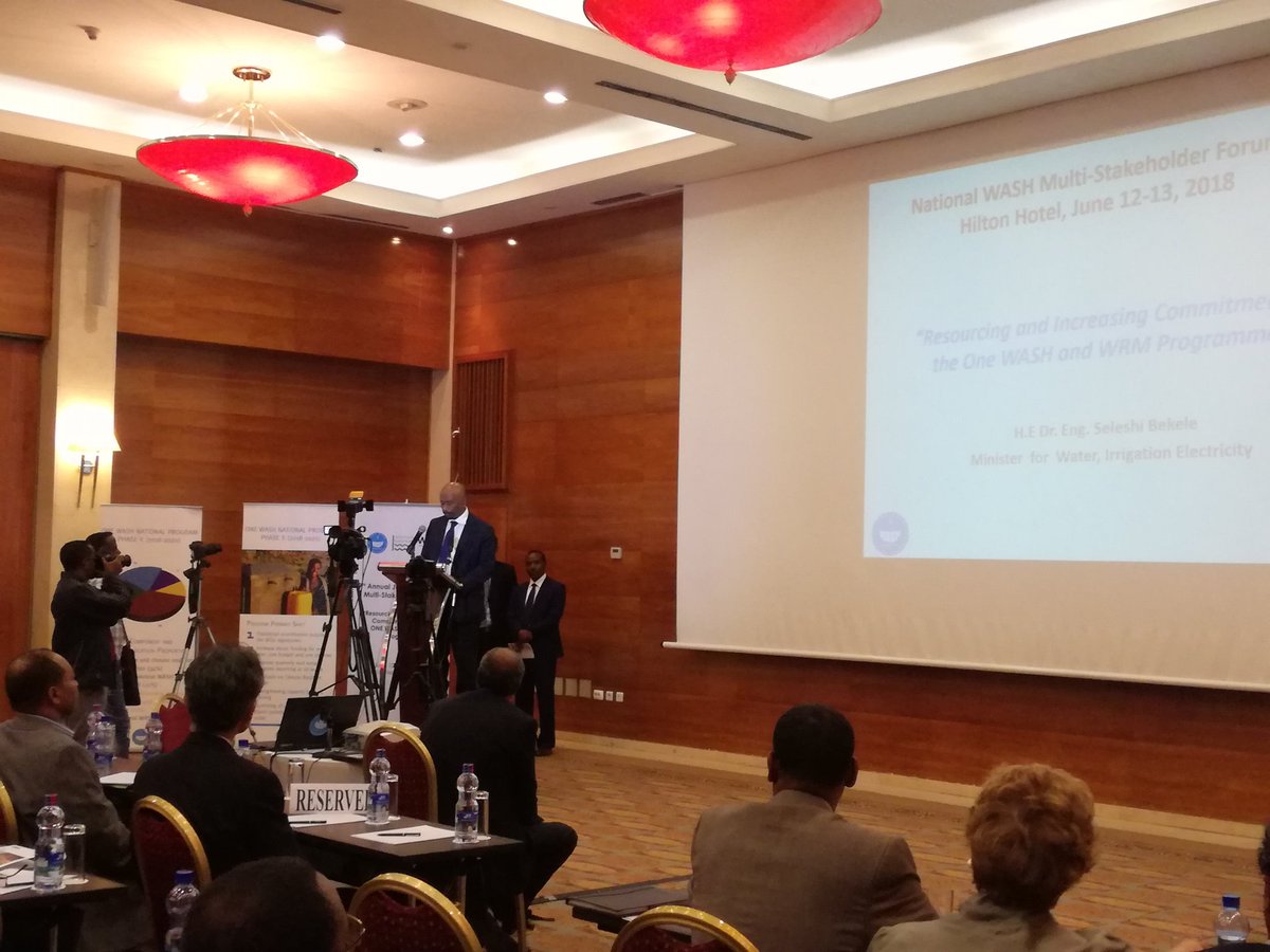 AICSAddisAbeba's tweet photo. H.E. Dr. Engin Seleshi Bekele Minister of @mowieethiopia welcoming #MSF9 participants, stressing the importance of linking #WaSH and #WRM and on the delivery 2 Joint Technical Review s paving the way for the upcoming MSF working sessions
#commit2water https://t.co/Iasq8m3FAm