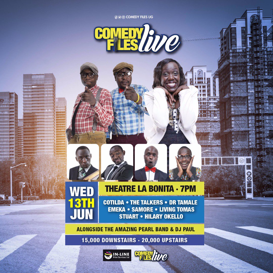 kalelacomedian's tweet photo. Sucess is not sexually transmitted but hardwork hand in hand with prayers lead you to it.
@ComedyFilesUg back tomorrow night at Theatre labonita at usual.
#KlaComFest2018
#ComedyFilesLive https://t.co/7vGk1NfWNZ