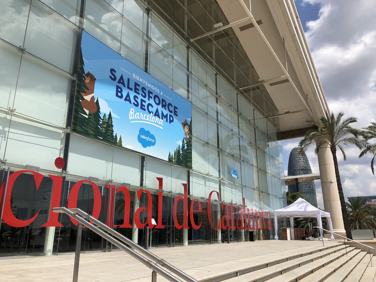 Fgallego74's tweet image. Everything ready for the best event in Barcelona ever! Don’t miss it!
#SalesforceBCN #Ohana