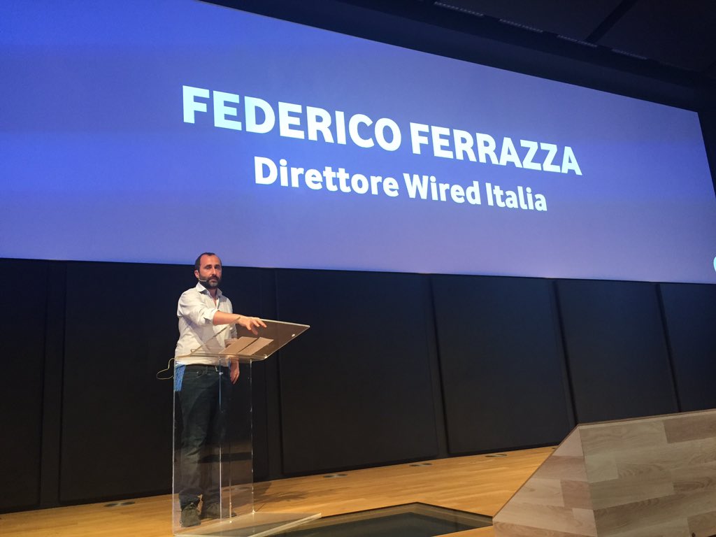 ramontani's tweet photo. Al #TOBiHack in @VodafoneIT Federico Ferrazza di @WIRED: interpretazione dei dati con l'intelligenza artificiale e sviluppo nuovi prodotti in molto meno tempo #iot #bigdata #AI #Healthcare https://t.co/QK626vBRnJ