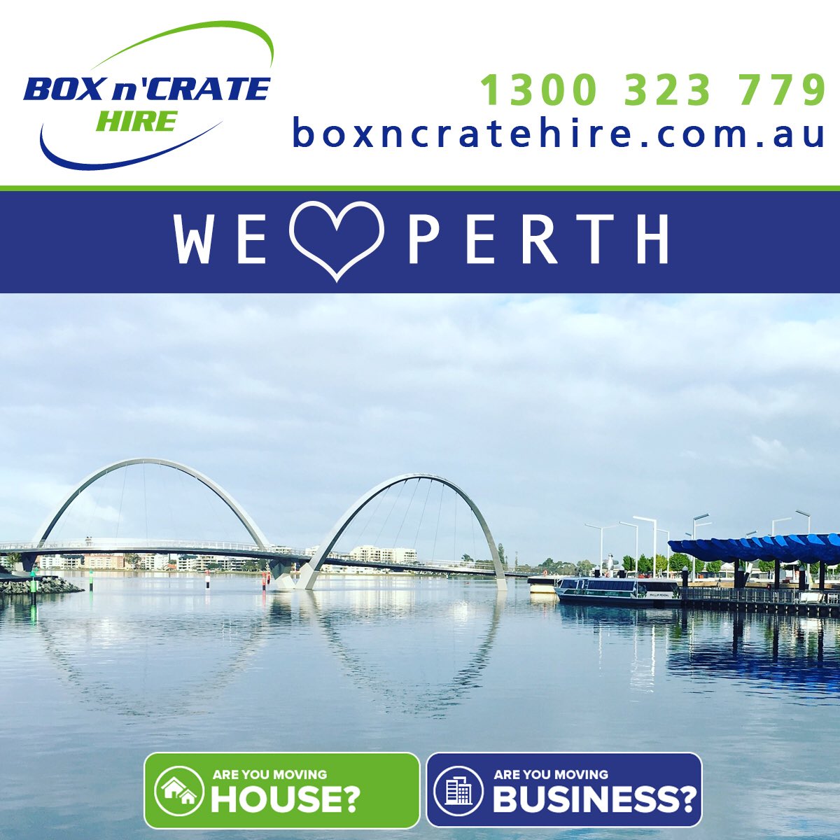boxncratehire's tweet photo. Box n' Crate Hire Love Perth
 
Packing Made Easy
 
Box n’ Crate Hire is an ONLINE moving supplies shop based in Perth, WA.
 
Ready to move home? Contact us today:
https://t.co/fjq2wqXvPQ
 
#boxncratehire #movinghouse #movinghome #packingboxes #packingcrates #movingboxes https://t.co/cr3Rb6sWPY