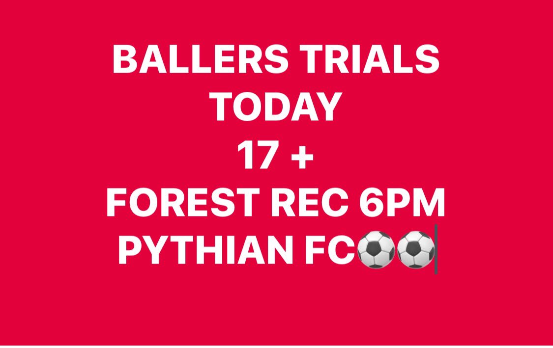 ThePythianClub's tweet photo. New season approaches and we're building a squad #TPC #PythianFC @NottsFA @NFFC_Community ⚽️⚽️⚽️💯💯💯💪🏽 https://t.co/oH16z9xrBR