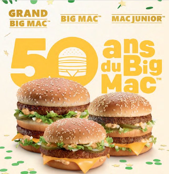 mcdonalds_paris's tweet photo. Le #bigmac50 organise une grosse fête et invite ses amis ! 😉 #bigmacjunior #bigmac #grandbigmac https://t.co/tCi5ASCPkT