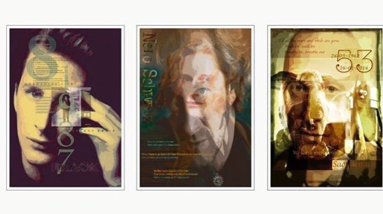bluehouseschull's tweet photo. There’re some amazing works in our current exhibition, Light Sensitive, a group exhibition celebrating the diversity of photography; we’re especially pleased to show this tryptic of portraits by @dannyink of Liverpool, in tribute to his friend Colin Vearncombe. #PhotographyArt https://t.co/FN9gj1bEiR