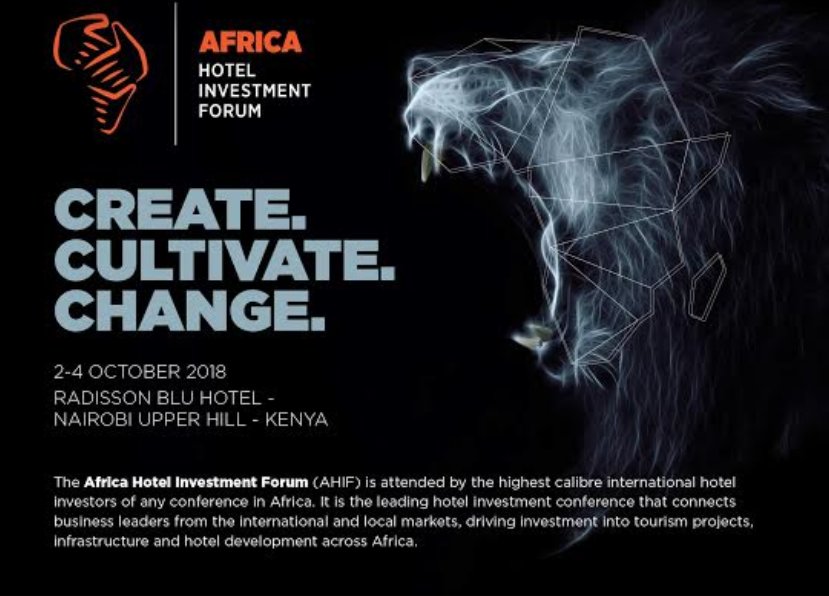 goplacesdigital's tweet photo. Get ready for the biggest Hotel investors forum @AHIF_News coming to the amazing cosmopolitan city #Nairobi @RadissonBluNBO...there will be great networking &amp; brilliant opportunities

Set The Date 2-4 Oct2018
Dont Miss Out!!

#GoAHIF #GoAHIF2018 #GoAHIF18 #AHIF2018 @Min_TourismKE https://t.co/tpaoILK5k2