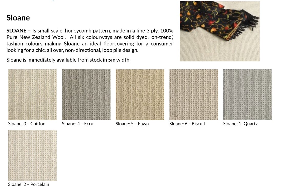 riviera_home_uk's tweet photo. Our #Sloane range is the perfect combination of #colour #texture , made using 100% #NewZealand #mothproof #wool To order samples to your door or find your local stockist visit https://t.co/TcSV0zeJSB #itscooltobuywool @WoolSafe @woolcarpets @woolsnz https://t.co/c2XEP4DEUq