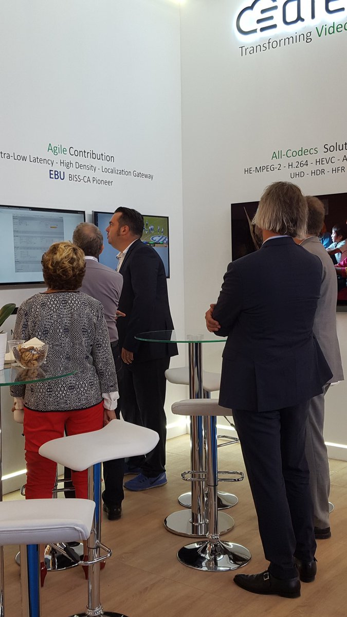 ateme_x's tweet photo. Agile Contribution High Density and Low Latency #ANGACOM2018 #ATEME Hall 7 Booth C49 https://t.co/tdp2lyFvBr