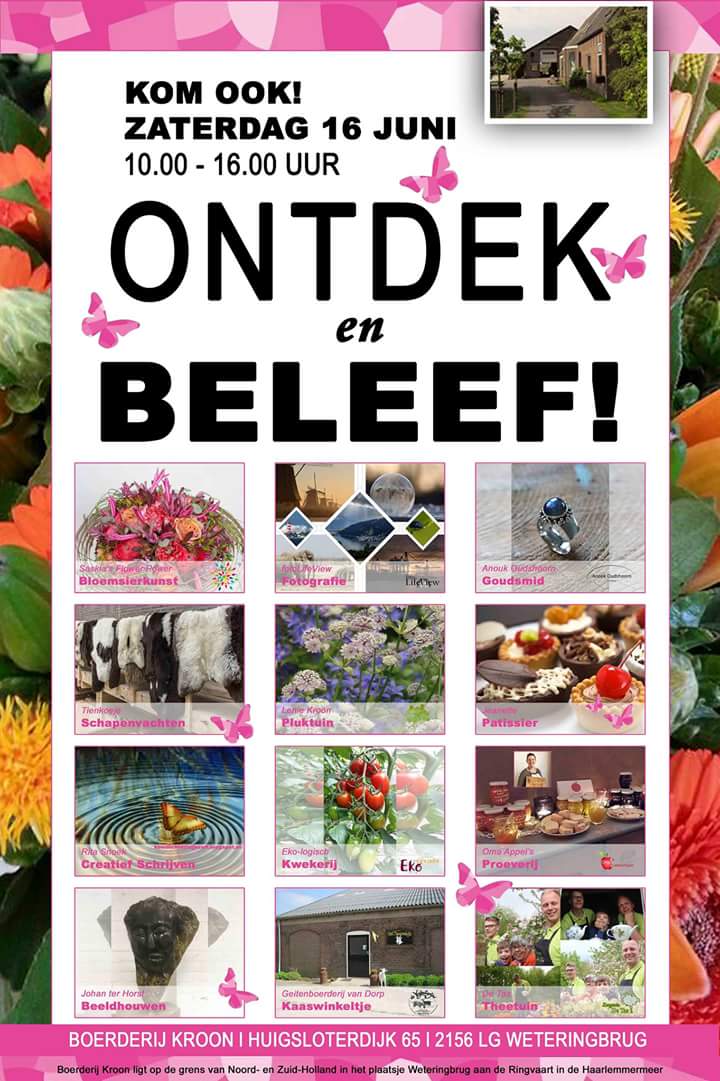 Aankomende zaterdag bij de Tas!