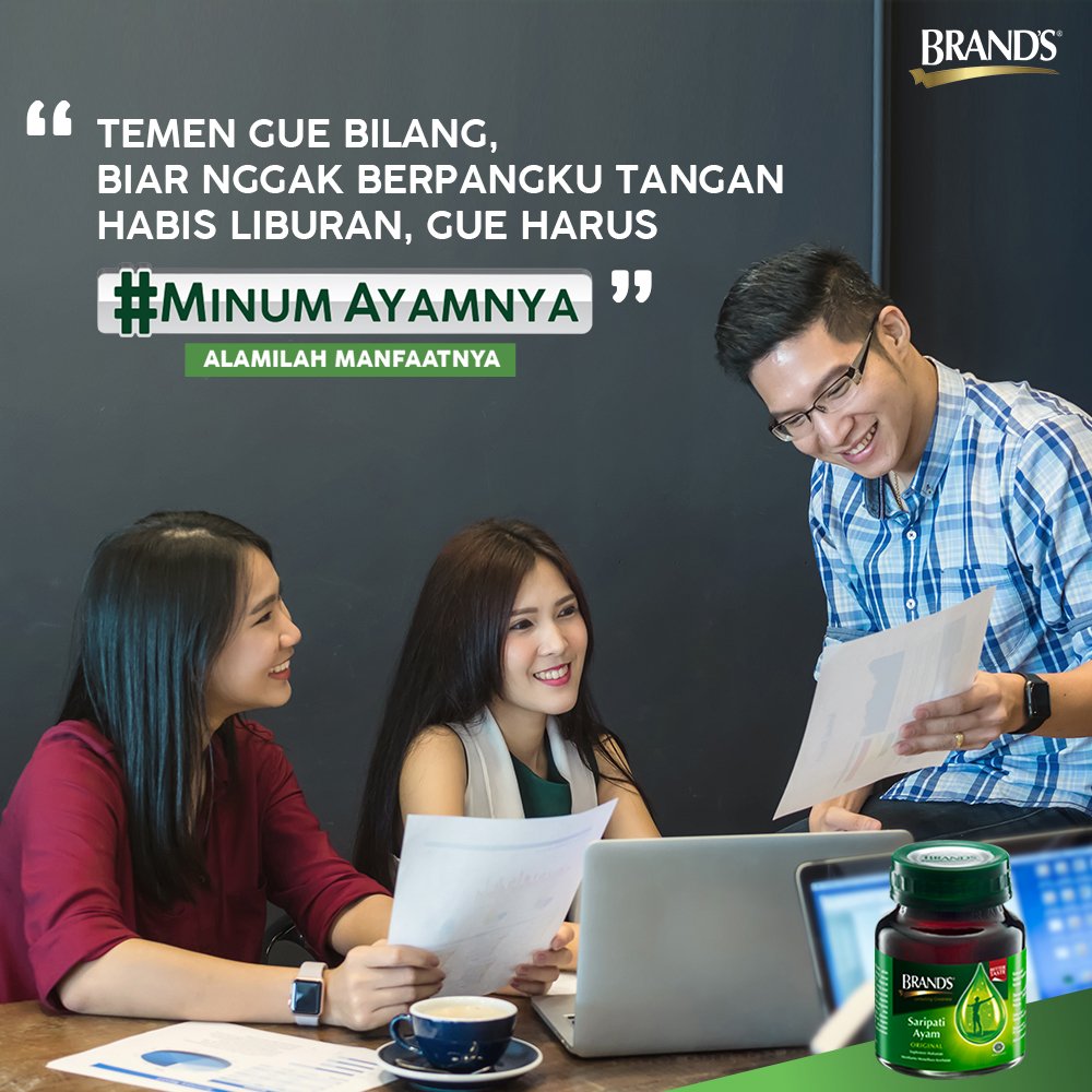 Walau habis liburan, bukan berarti boleh berpangku tangan ya! Yuk, #MinumAyamnya dulu biar semangat! Cek alasannya di sini bit.ly/RUTINMINUMAYAM…