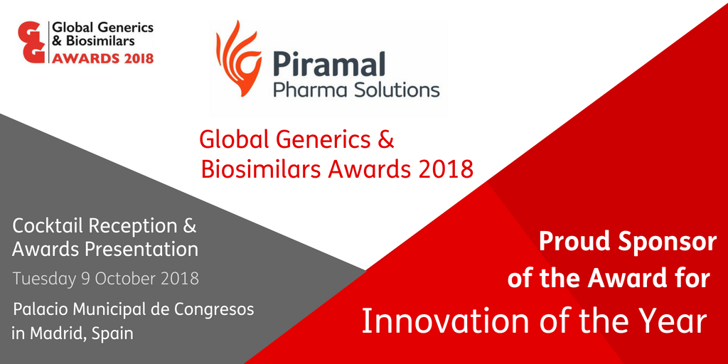 GGB_Awards's tweet image. We are thrilled to announce that @PiramalPharma will be sponsoring &amp;amp; presenting the Award for '#Innovation of the Year' at @GGB_Awards #Generics #biosimilars #Piramal. Explore #Sponsorship opportunities at #GGB18: bit.ly/2LLShlE
