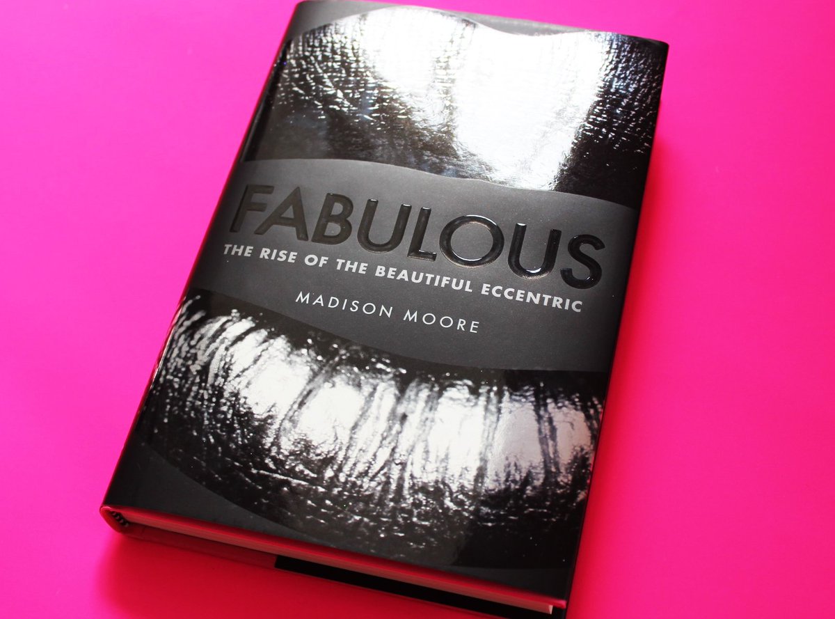 YaleBooks's tweet photo. Focusing on #queer PoC, madison moore explores fabulousness as a form of cultural identity in #FABULOUS: The Rise of the Beautiful Eccentric – publishing in the UK today #booksout https://t.co/n1ByYFjF0C https://t.co/3LnXAsB7hi
