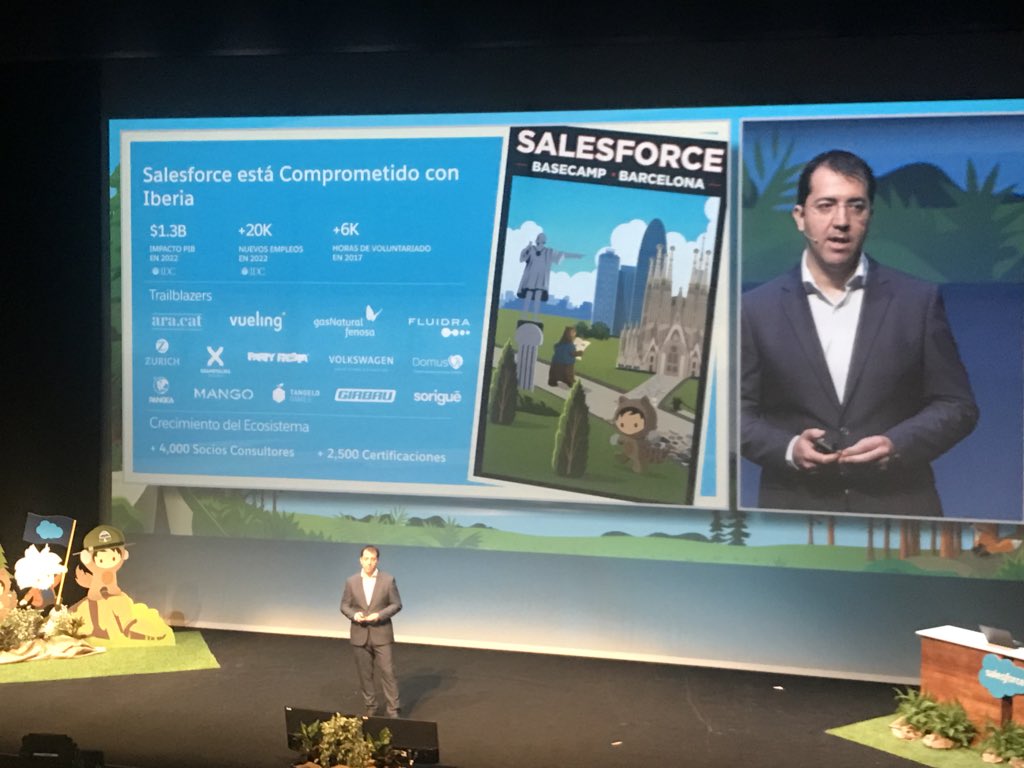 AlSoriaL's tweet image. IDC estima que Salesforce estará generando más de 20k puestos de trabajo para 2022 en España. #SalesforceBCN