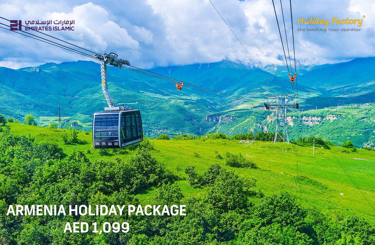 emiratesislamic's tweet photo. Get a special holiday package to Armenia for just AED 1,099 with your Emirates Islamic Credit or Debit Card in partnership with Holiday Factory
Check out holiday offers on Serbia &amp; Paris too! Book now: https://t.co/dLGLFaGwoP
Follow our Instagram @emiratesislamic for more offers! https://t.co/XURaQdkIa0