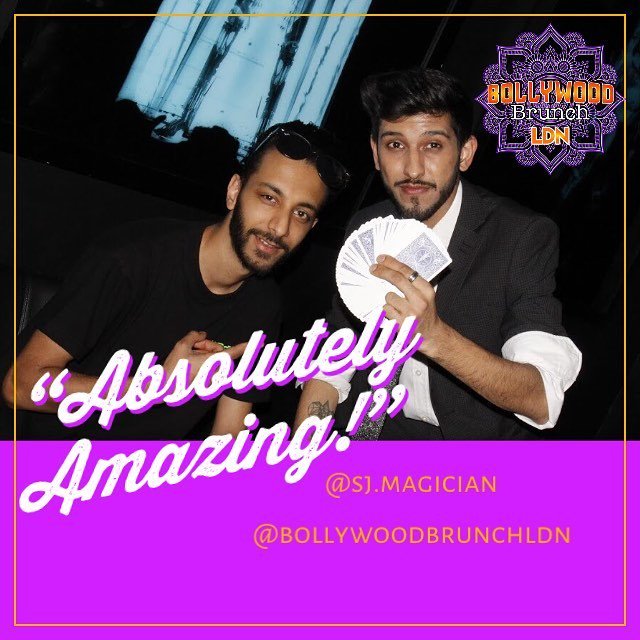 BBLDN's tweet photo. A magical event! With bollywood bling! book now (link in bio) •
•
•
#bollywood #brunch #london #ldn #indian #indianfood #amazing #cultur... https://t.co/0BKzVVPCdp