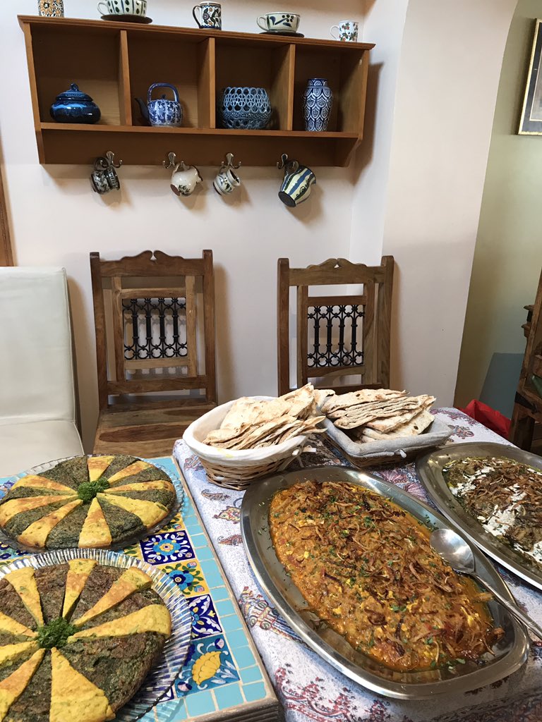 KookootooB's tweet photo. Thanks to @91Ways &amp; @Bristolfoodnet   @kalpnawoolf for a memorable #persian #feast https://t.co/TEboTZjJQx