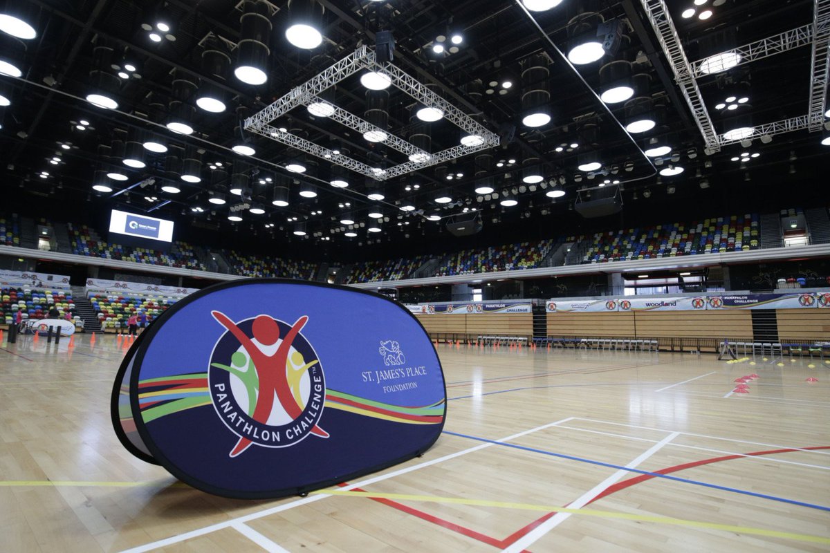 Panathlon's tweet photo. The stage is set...
Only TWO days until our showpiece London Multisport #PanathlonFinal at the famous @CopperBoxArena!
Will defending champions Barking & Dagenham, Enfield, Croydon or Sutton lift the coveted trophy? π https://t.co/AcpxTKmge4