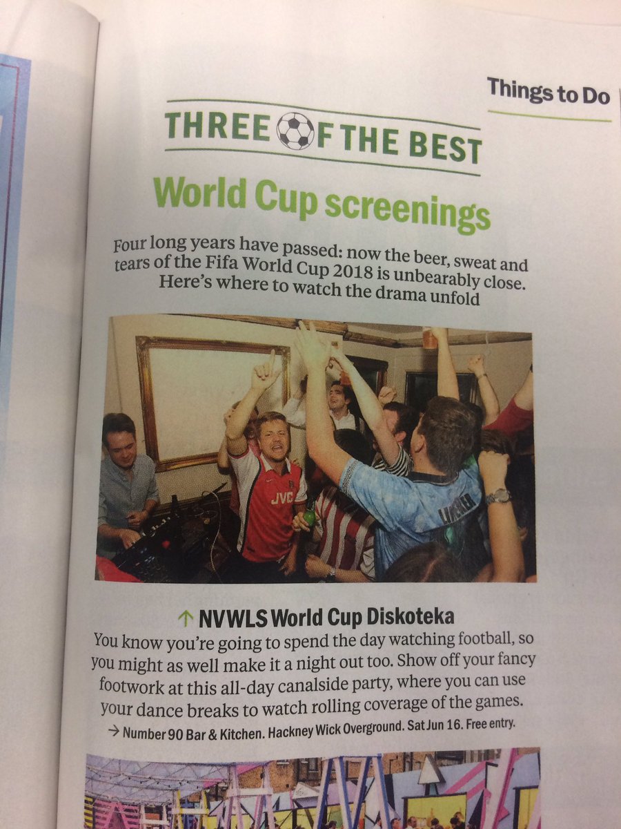 Look out for us in today's print edition of <a href="/TimeOutLondon/">Time Out London</a>! The Diskoteka is almost here... 🏆 facebook.com/events/4567481…