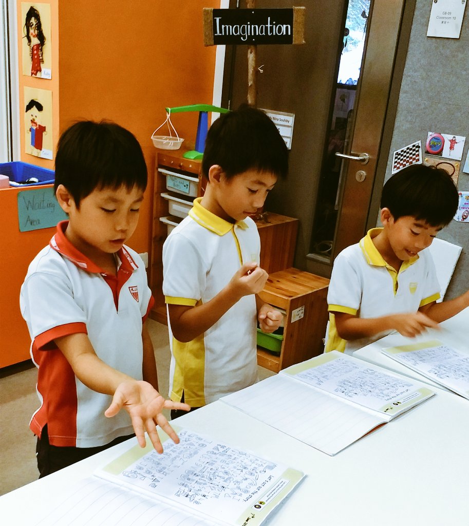 JeikaAustin's tweet photo. Introducing #talkforwriting for #storywriting 
#students #create #symbols to #act out and #record  #familiar #stories 
#jackandthebeanstalk #literacy #earlyyears #creativity #drama @Talk4Writing @PieCorbett https://t.co/nftsDApPAf