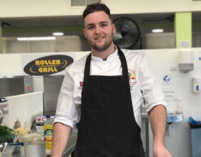 Craft_Guild's tweet photo. Ahead of the semi-finals at @sheffcol we caught up with @chefmattrams to find out his thoughts on being part of #NCOTY  >> https://t.co/QLSOYwEoNH https://t.co/s2MvbHD8CV