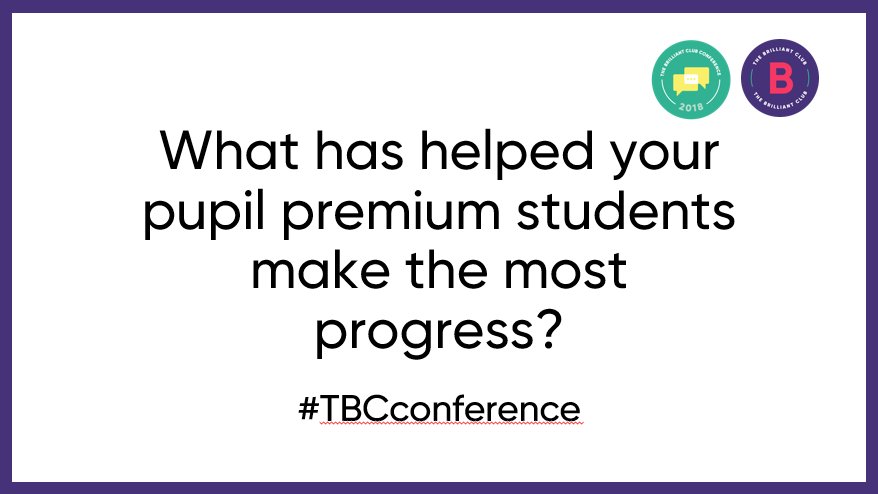 BrilliantClub's tweet photo. Join us on 13 July for #TBCconference 2018 and engage with sessions including 'What Influences a Pupil Premium Student’s Secondary Outcomes?' by @zoeclaymore @TheNFER Book your place today! https://t.co/98K1ZsDS92 #ApplyingResearch #UKEdResChat https://t.co/bCSf2WYGFq
