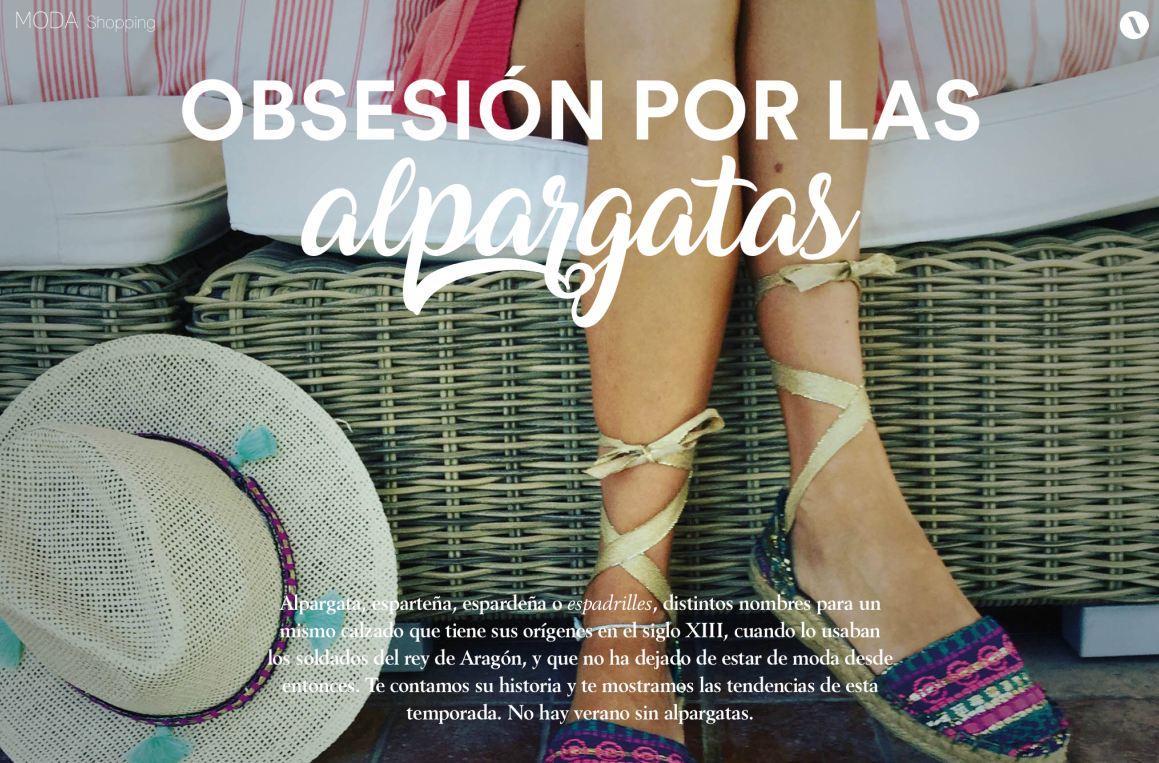 No hay verano sin alpargatas. 👡
Porque cuando se va asomando el calor y el 🌞 comienza la obsesión por este calzado tan versátil: comodidad, diseño y estilo. Descubre las últimas tendencias del calzado que nunca pasa de moda en <a href="/magview_/">Magview</a> #summer #GM 
goo.gl/6wah9c