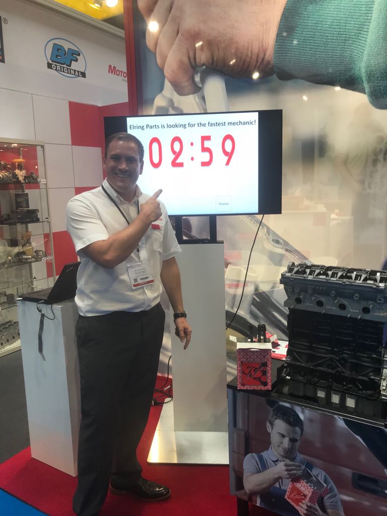 ElringParts's tweet photo. @automechanikaBM Our very own Head Bolt Challenge 🔧 https://t.co/RJ1m0yb3wG