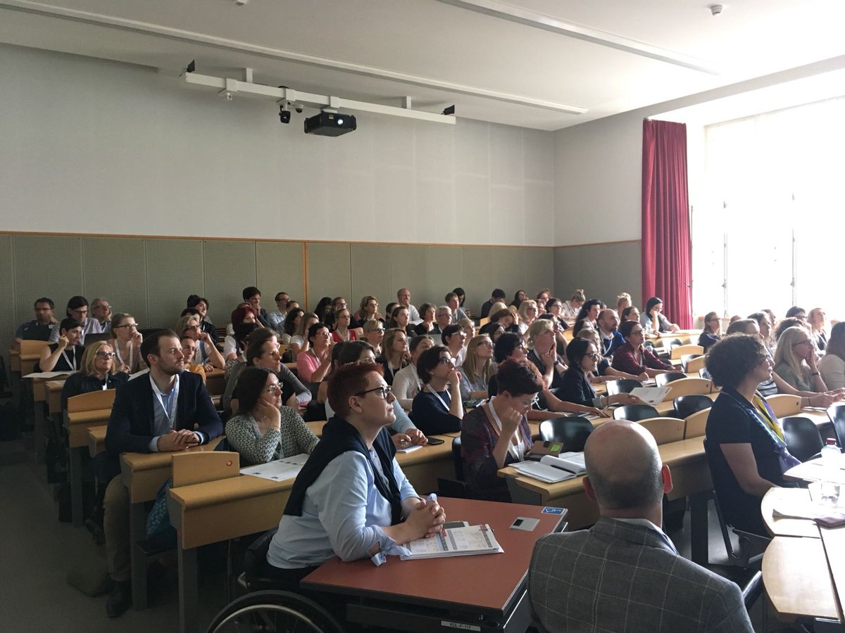 SignoraStella's tweet photo. @DachSymposium  Good to hear about patient engagement with @EUPATI_CH  and an example from @EUPATI_AT. The room is packed! https://t.co/YNRkzxozoE