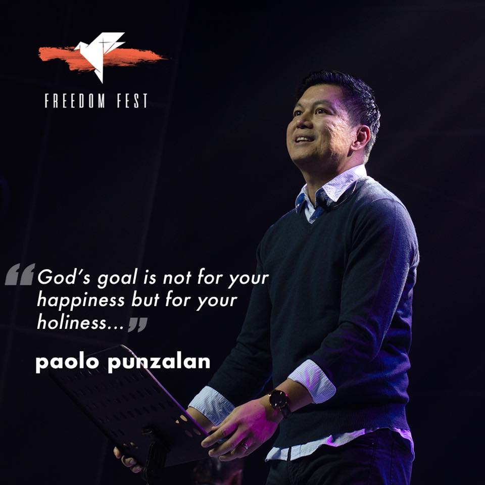 freedomfestph's tweet photo. Pastor Paolo talks about freedom from the world’s view of relationships. #FreedomFest2018 #freedomfestph https://t.co/cB5i0IUPV4