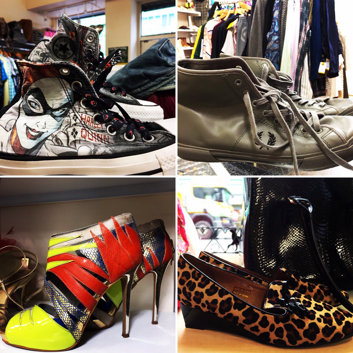 harley quinn converse size 5