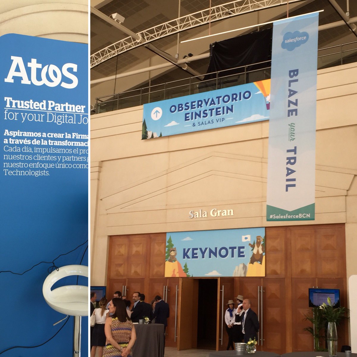 DavidDeLama's tweet image. Hoy estamos en el Basecamp de Salesforce en Barcelona. @AtosES @Atos #SalesforceBCN @salesforce