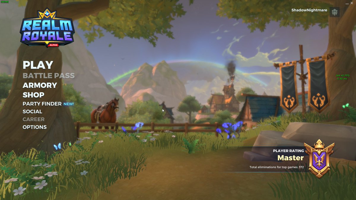 Finally hit masters rank on <a href="/RealmRoyale/">Realm Royale Reforged</a> with a 7.44 Avg KDA. Loving the game so far, cant wait for future updates!